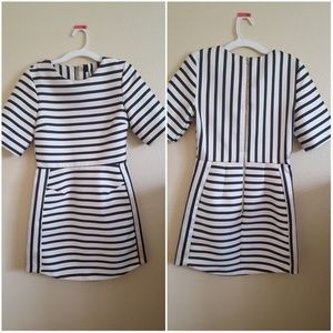 Topshop striped dress